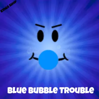 Limited item|(BBT) Blue Bubble Trouble