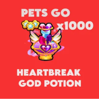 X1000 HEART BREAK GOD POTION 