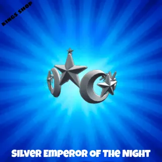 Limited item|(SEOTN) Silver Emperor of the Night