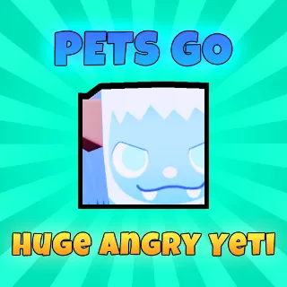 Pets Go huge angry yeti (limited)