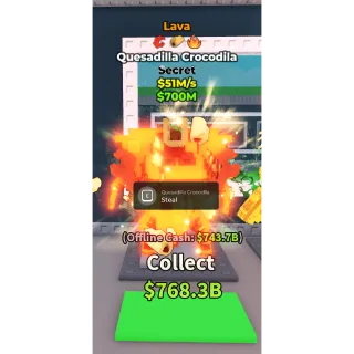 Quesadilla Crocodila 51M/s