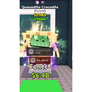 quesadilla Crocodila 27M/s