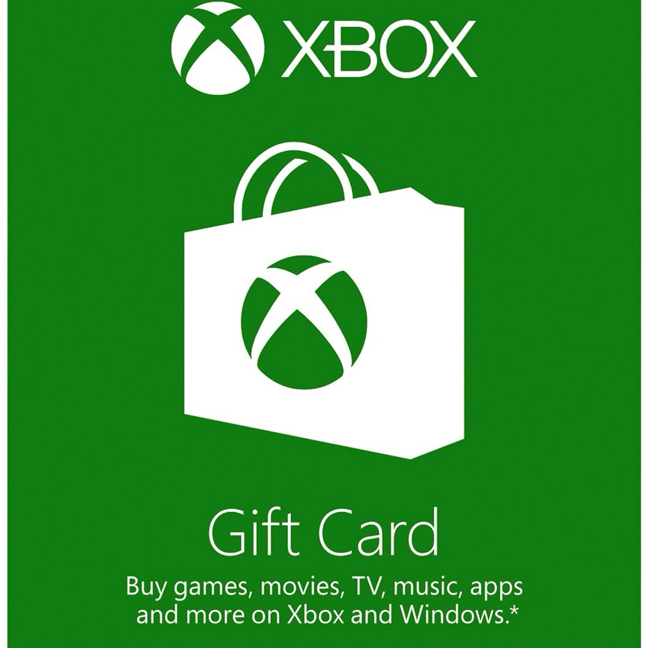 Подарочная карта xbox