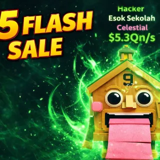 5QN HACKER ESOK SEKOLAH @ $5.99 USD FLASH SALE LIMITED TIME OFFER