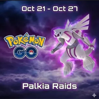 Pokémon Go Palkia raid invite X1