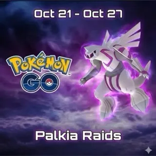 Pokémon Go Palkia raid invite X1