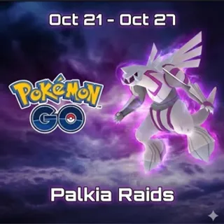 Pokémon Go Palkia raid invite X1