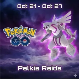 Pokémon Go Palkia raid invite X1