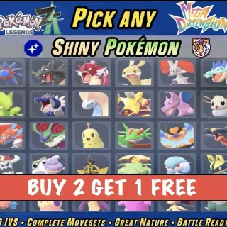 Pokemon Legends ZA Shiny/non Shiny 6iv Battle Ready