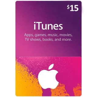 $15.00 iTunes