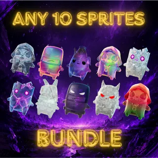 10 SPRITES BUNDLE!!