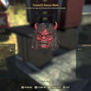 Fasnacht Demon Mask