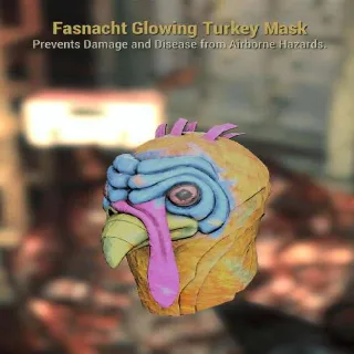 Glowing Turkey Mask