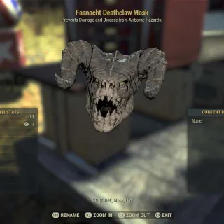 Fasnacht Deathclaw Mask