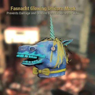Glowing Unicorn Mask