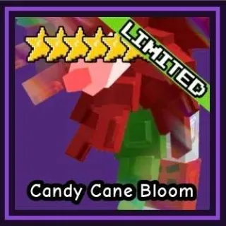 Candy Cane Bloom-Garden Tower Defense