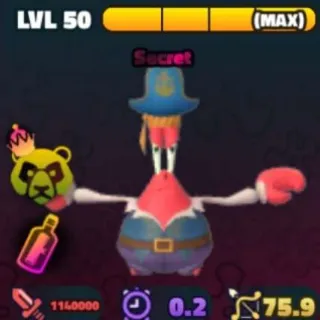 Secret Nc Swash Buckler Krabs Sbtd