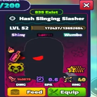 Sw 5* Nc Hash Slinging Slasher In Sbtd