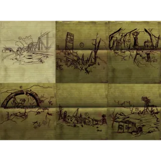 6 Treasure Maps allX1000