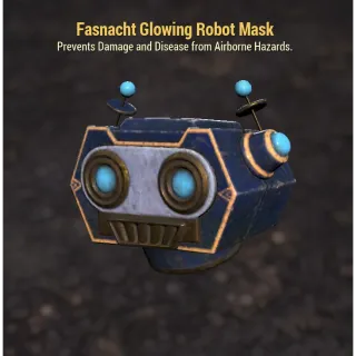 Fasnacht Glowing Robot Mask