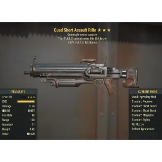 Weapon | Assault Rifle Q\50hit\15