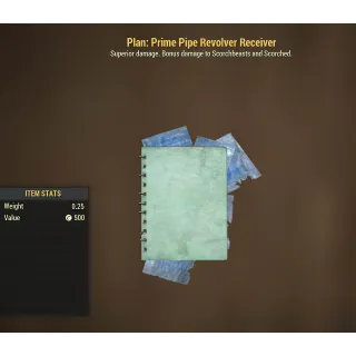 Prime Pipe Revolver Receiver