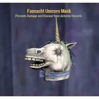 Fasnacht Unicorn Mask