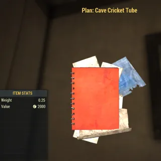 Plan | Cave Cricket Tube (PC)