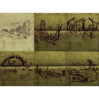 6 Treasure Maps allX1000