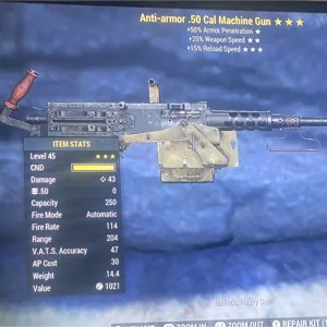 Anti armor 50 cal