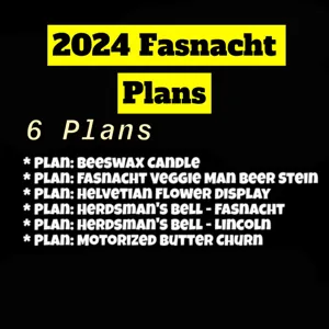 New Fasnacht Plans