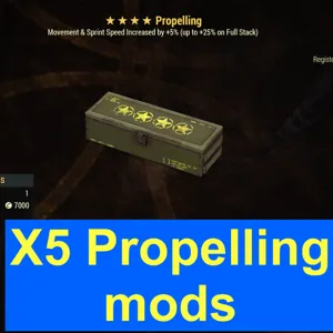 Propelling mod X5