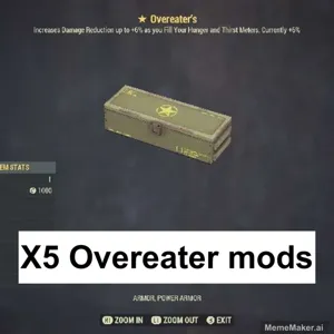 Overeater mod X5