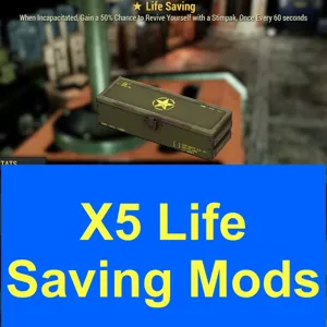 Life saving mod x5