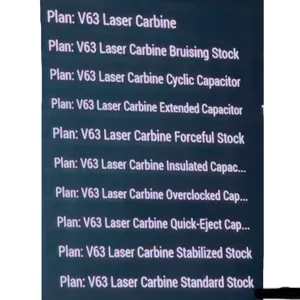 V63 Laser Carbine Plans