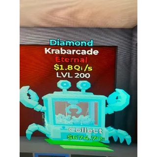 Level 200 diamond krabarcade