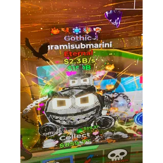 Fortnite steal brainrot gothic tiramisubmarini 2.3B !!!