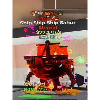 MAX LVL 77 Qi 5 Trait Darkness Ship Ship Ship Sahur