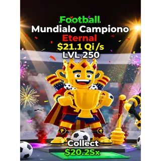 MAX LVL Football Mundialo Campiono 21Qi