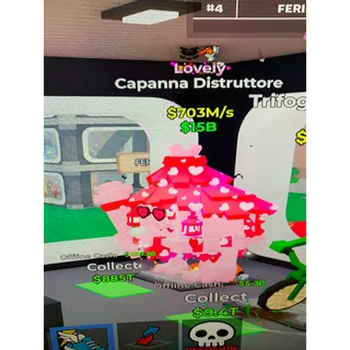 Fortnite steal the brainrot lovely capanna