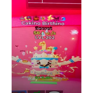 Lvl 202 CAKINO BIRTHINO 7 traits !!