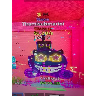 2 Trait Rave Tiramisubmarini