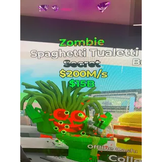 Fortnite steal the brainrot zombie spaghetti tualetti