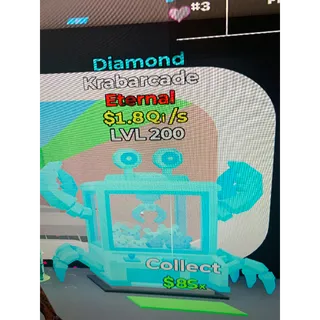 Krabarcade diamond lvl 200