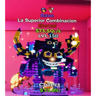 MAX LVL 73.5 Qi Rave La Superior Combinacion 