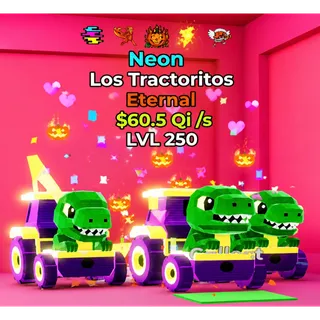 5 Traits MAX LVL Neon Los Tractoritos 60.5 Qi