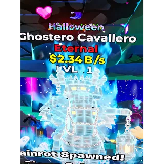 1 Trait Halloween Ghostero Cavallero