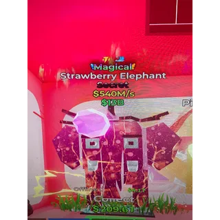 Magical strawberry elephant 540m/s