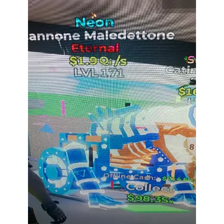 Neon cannone maledettone fortnite steal the brainrot