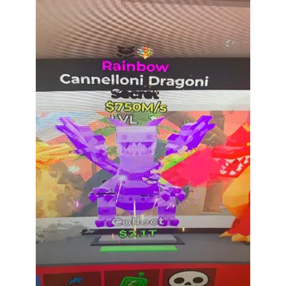 Rainbow cannelloni dragoni 2 trait